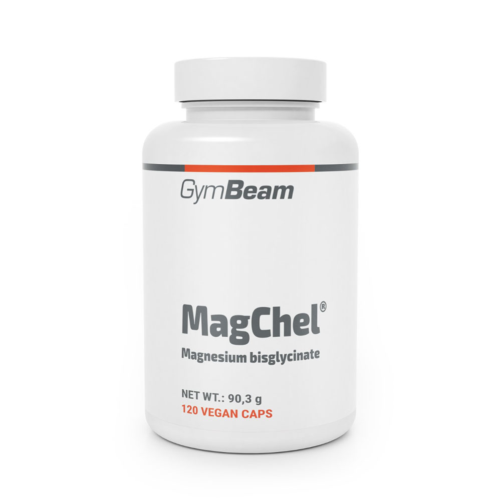 GYMBEAM Magnézium-biszglicinát (MagChel®) kapszula (120db)
