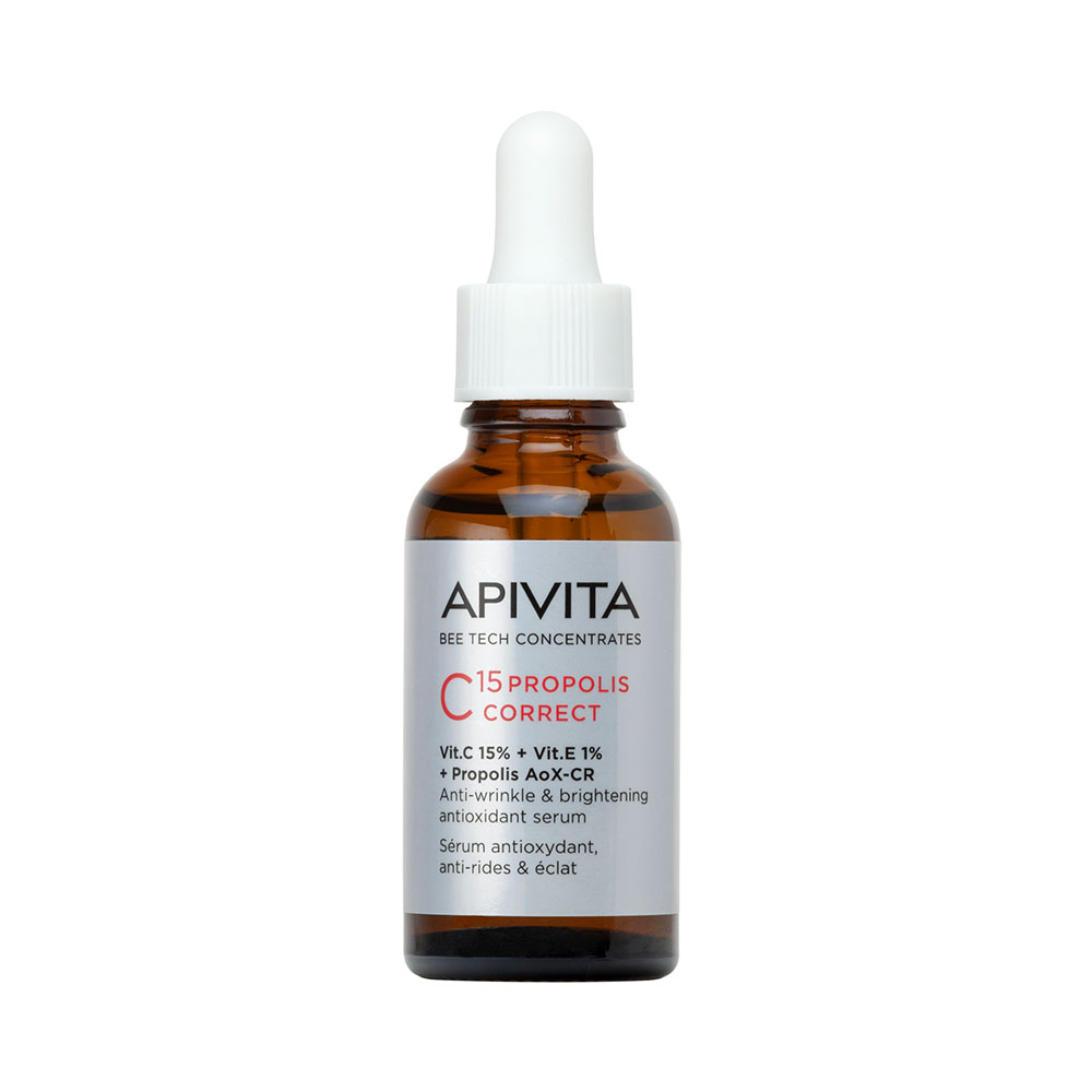 APIVITA BEE Tech C15 Propolisz correct ránctalanító antioxidáns szérum (30ml)