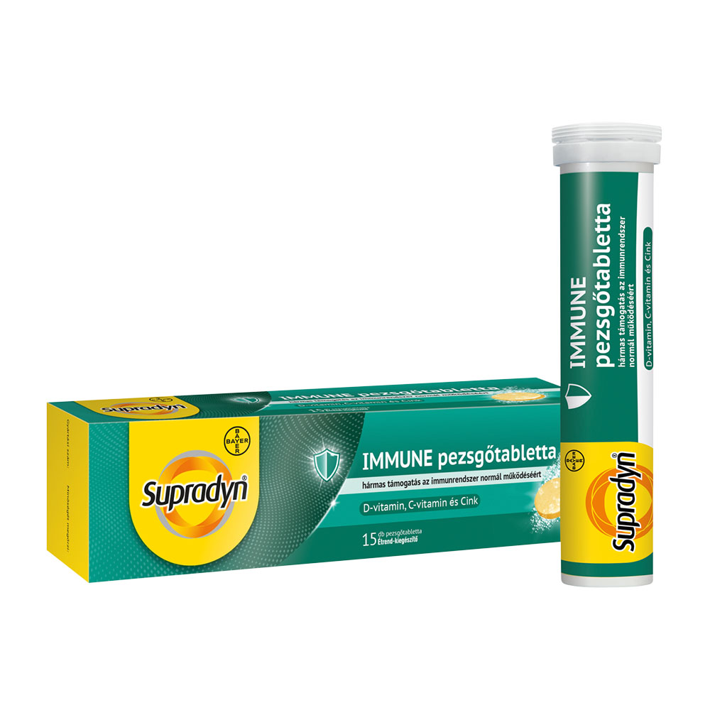 SUPRADYN Immune pezsgőtabletta (15db)