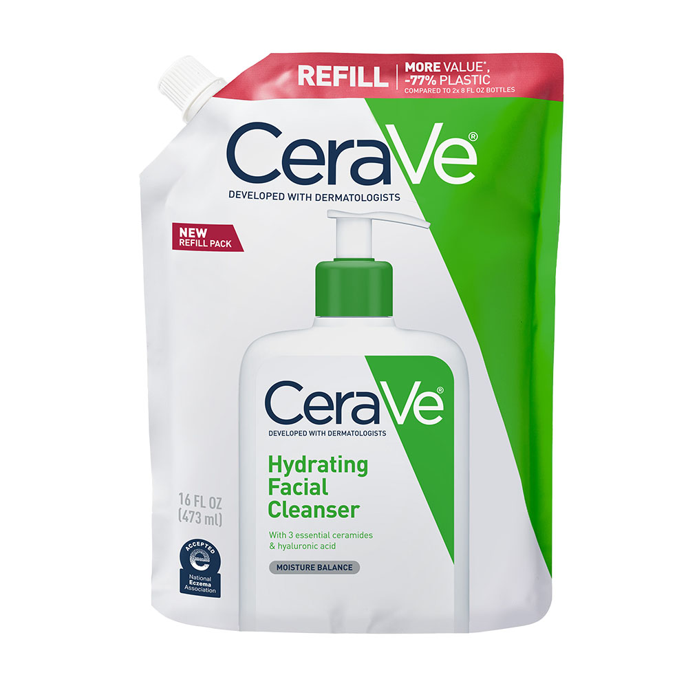 CERAVE Hidratáló tisztító gél utántöltő (473ml) akciós termékkép 1