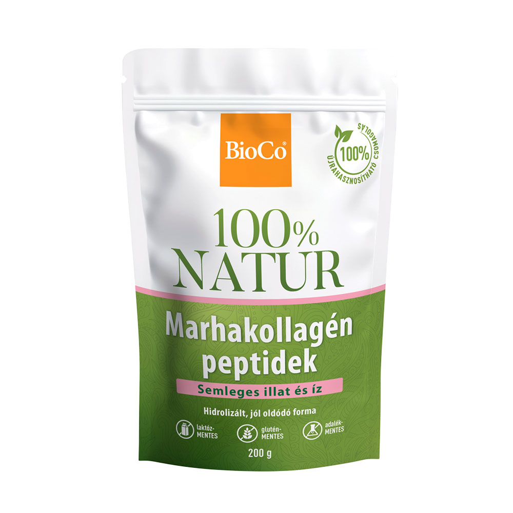 BIOCO 100% NATUR Marhakollagén peptidek tasakos por (200g)