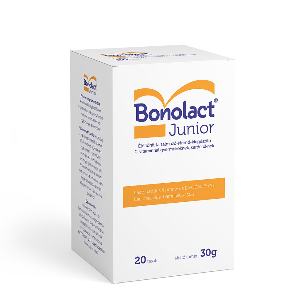BONOLACT Junior élőflórás készítmény gyermekeknek, serdülőknek (20db)