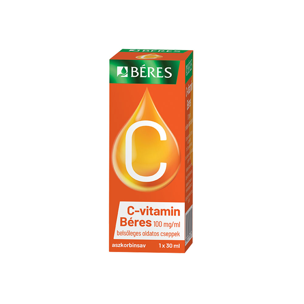 BÉRES C-vitamin 100 mg/ml belsőleges oldatos cseppek (30ml)