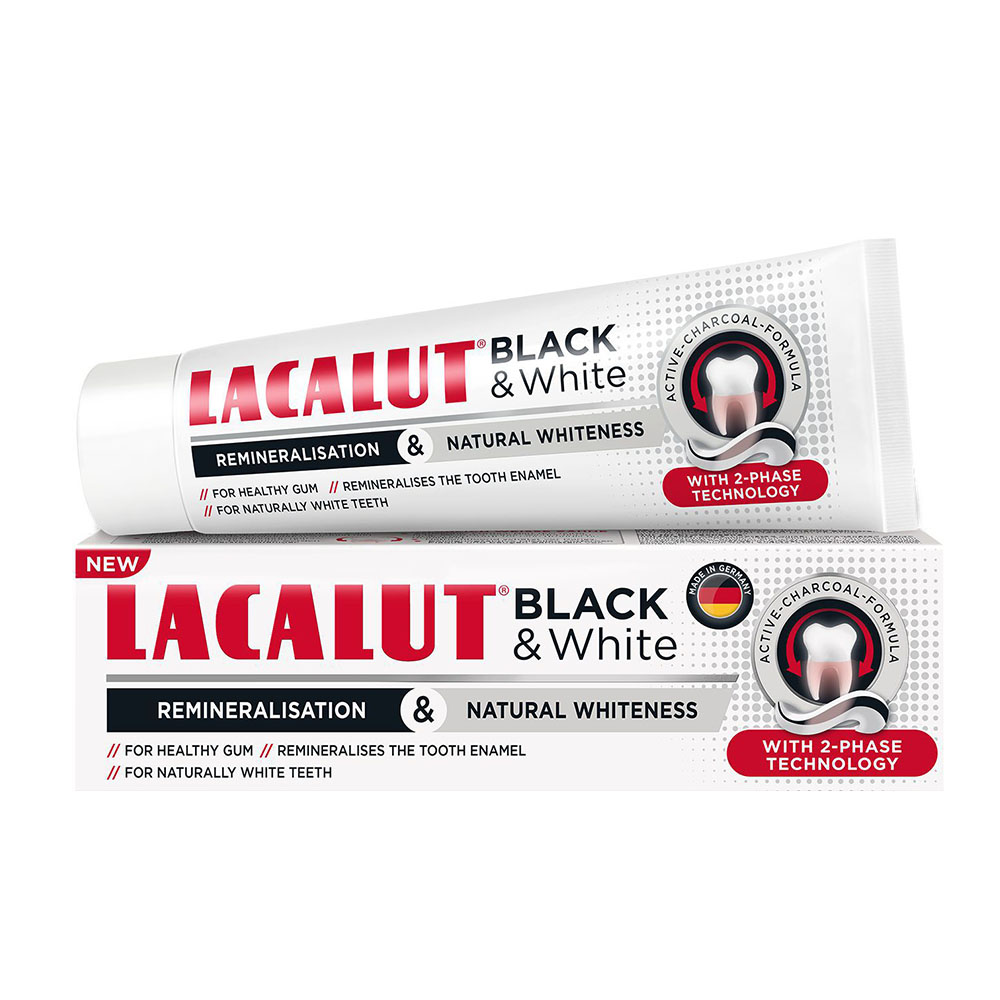 LACALUT Black & White fogkrém (75ml)