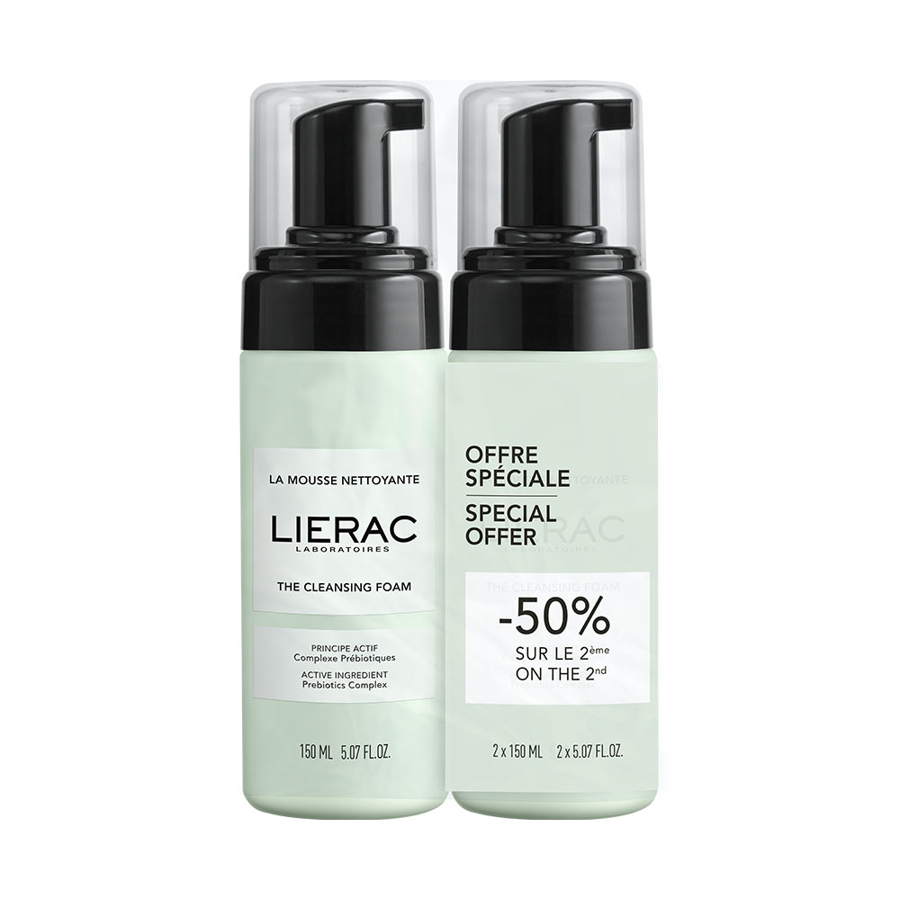 LIERAC Habzó arctisztító DUO (2x150ml)