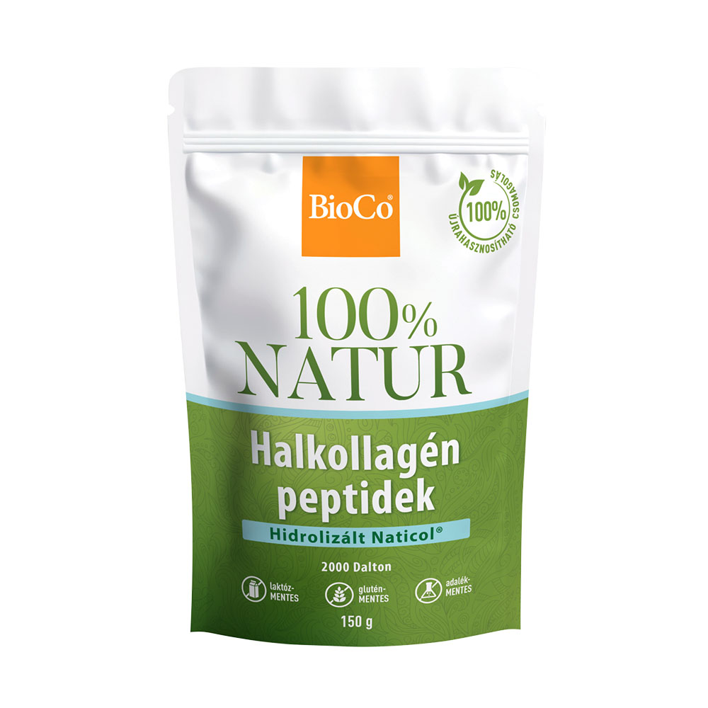 BIOCO 100% NATUR Halkollagén peptidek NATICOL tasakos por (150g)