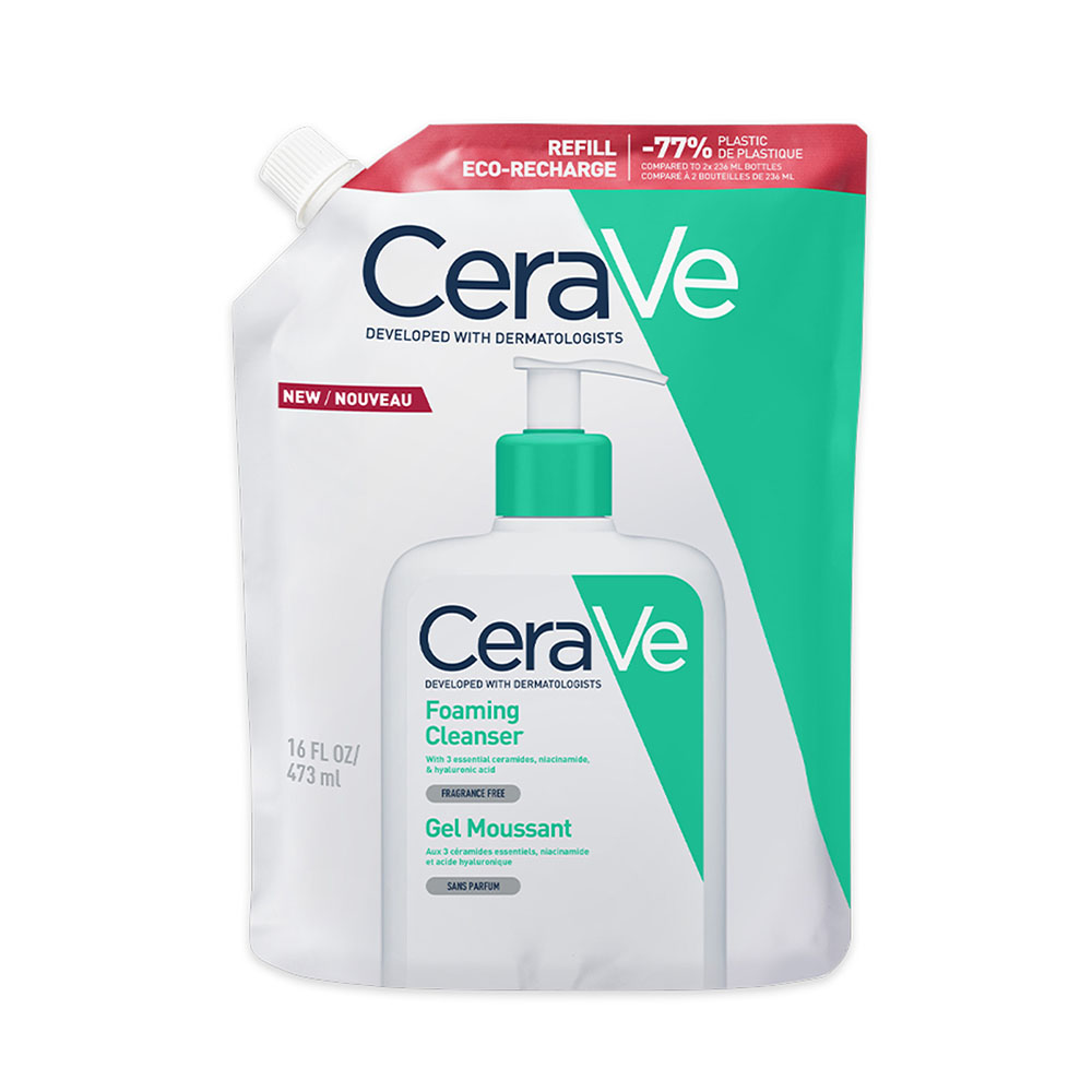 CERAVE Habzó tisztító gél utántöltő (473ml) akciós termékkép 1