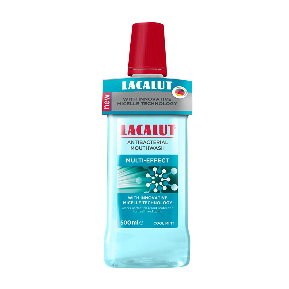 LACALUT antibakteriális micellás szájvíz Multi-Effect (500ml)