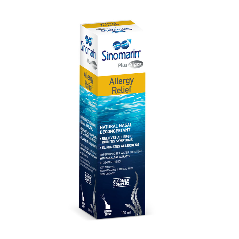 SINOMARIN Alga Plusz Antiallergia tengervizes orrspray (100ml)