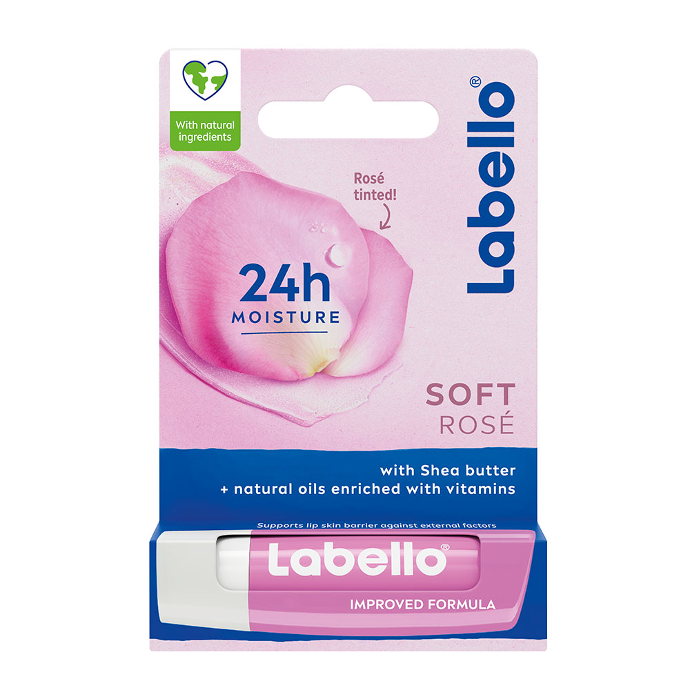 LABELLO Soft Rosé ajakápoló (4,8g) akciós termékkép 1