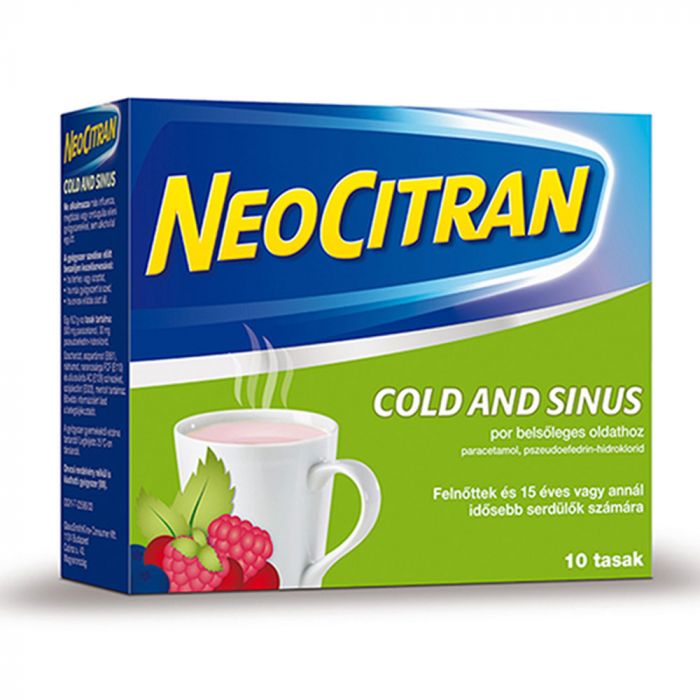 NEO CITRAN Cold and Sinus por belsőleges oldathoz (10db)