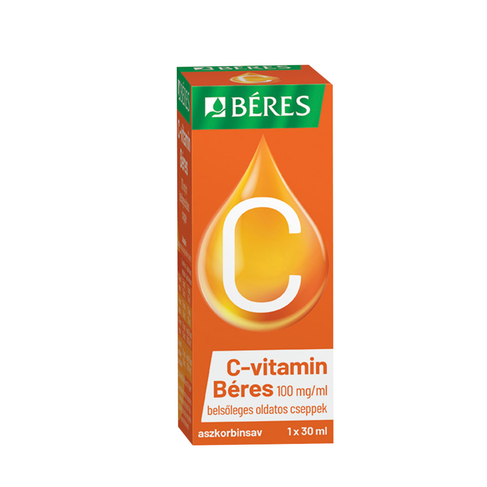 BÉRES C-vitamin 100 mg/ml belsőleges oldatos cseppek (30ml)