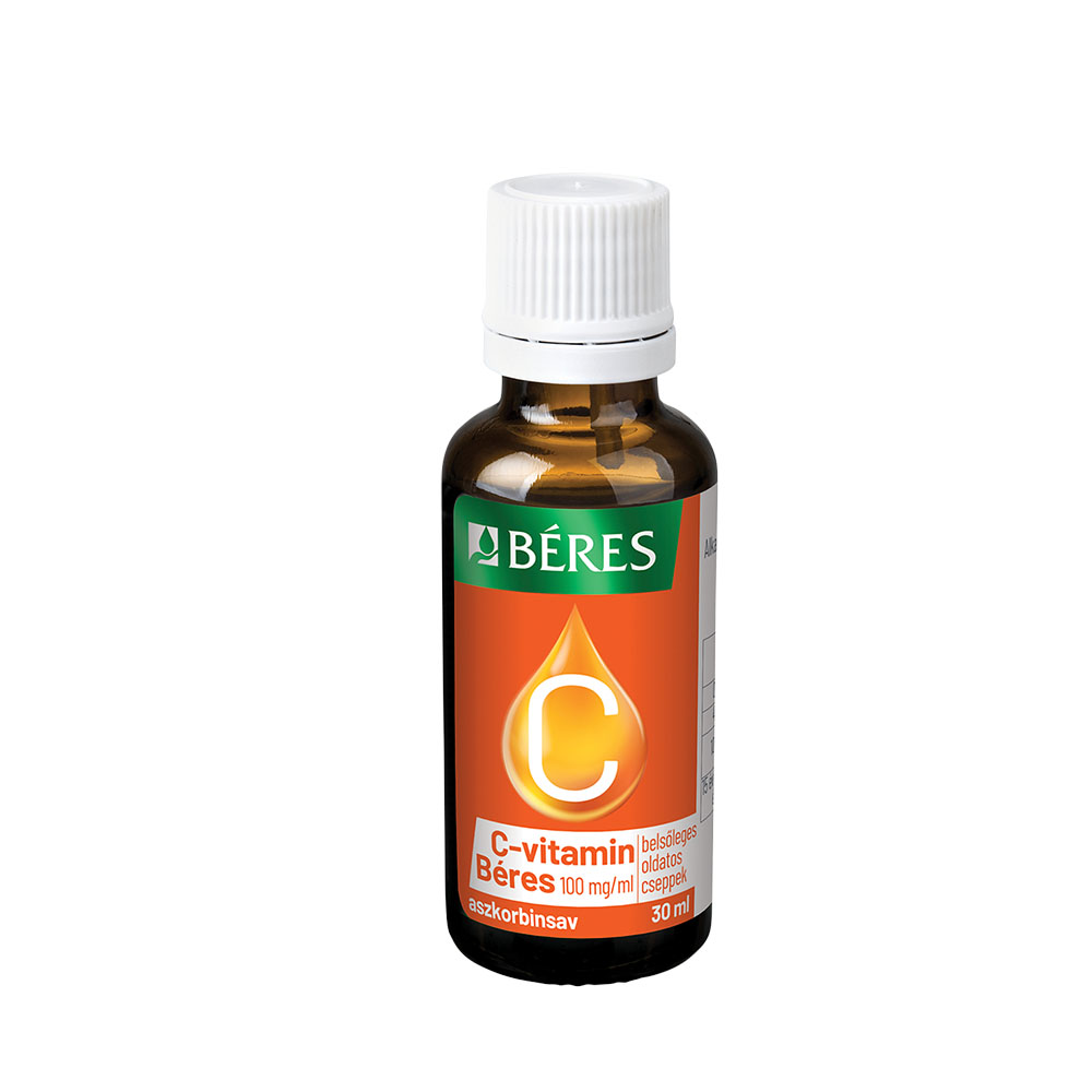 BÉRES C-vitamin 100 mg/ml belsőleges oldatos cseppek (30ml)