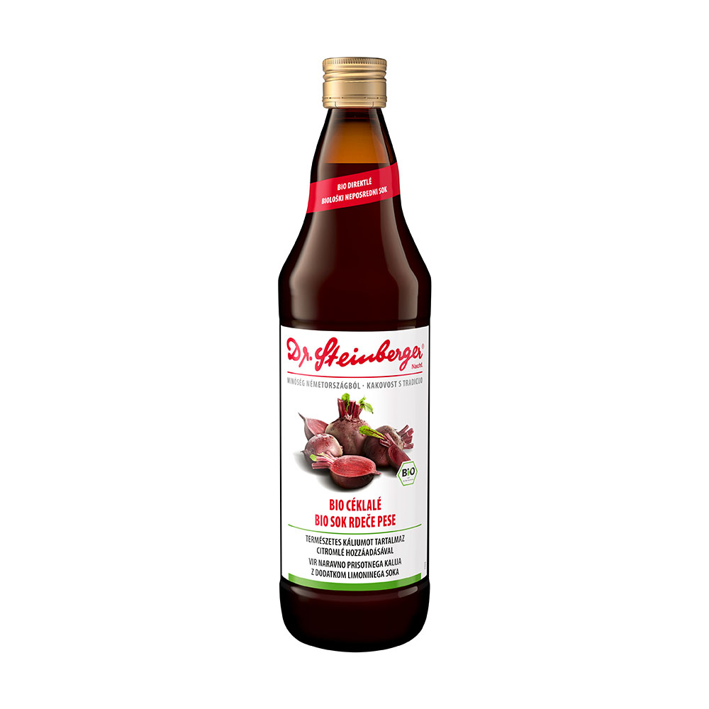 DR.STEINBERGER Céklalé (bio) VIGYÉL VISSZA ÜVEGBEN (750ml)