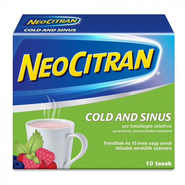 NEO CITRAN Cold and Sinus por belsőleges oldathoz (10db)