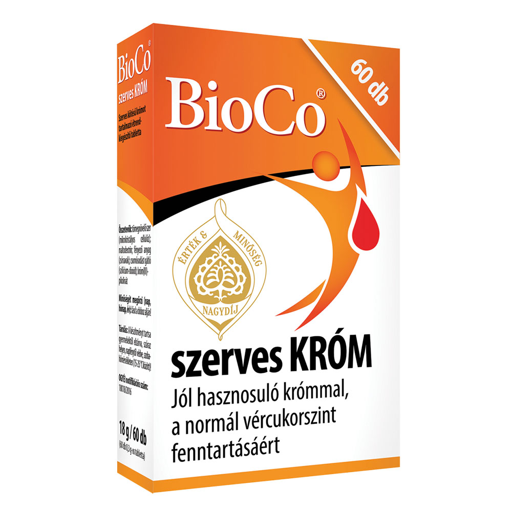 BIOCO Szerves króm tabletta (60db)