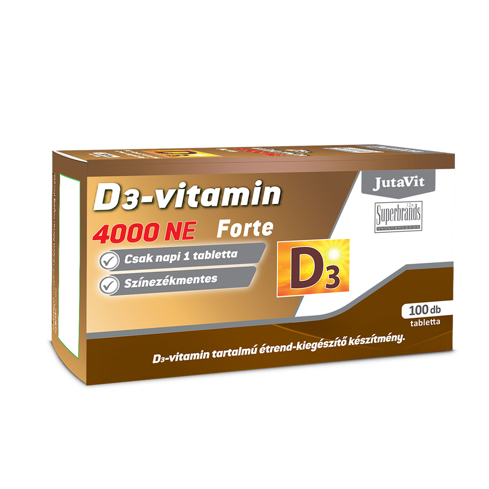JUTAVIT D3 - vitamin 4000NE Forte tabletta (100db)