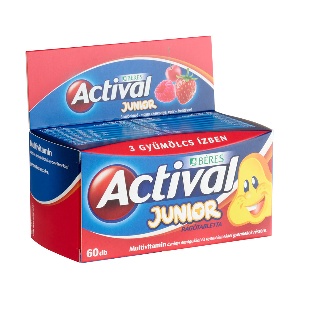 BÉRES Actival Junior rágótabletta (60db)