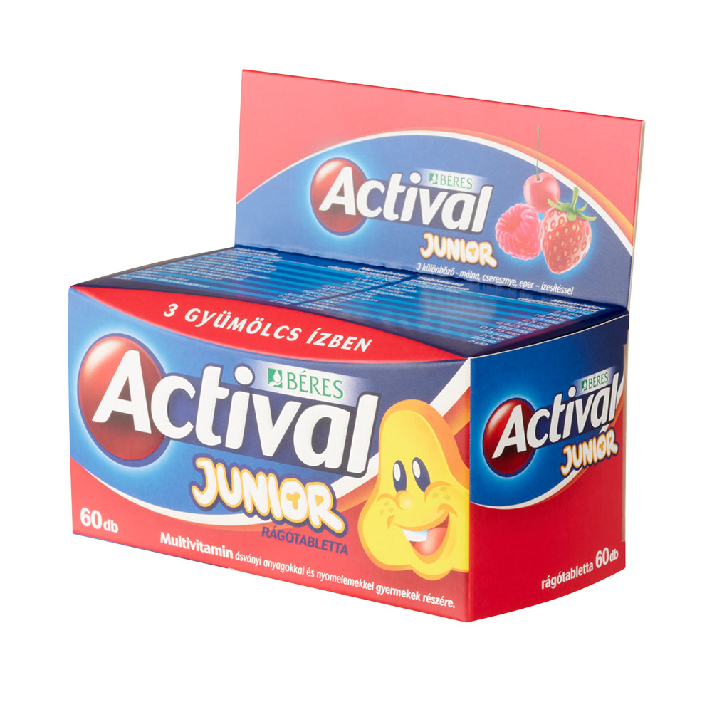 BÉRES Actival Junior rágótabletta (60db)