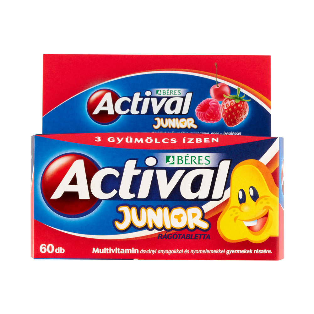 BÉRES Actival Junior rágótabletta (60db)