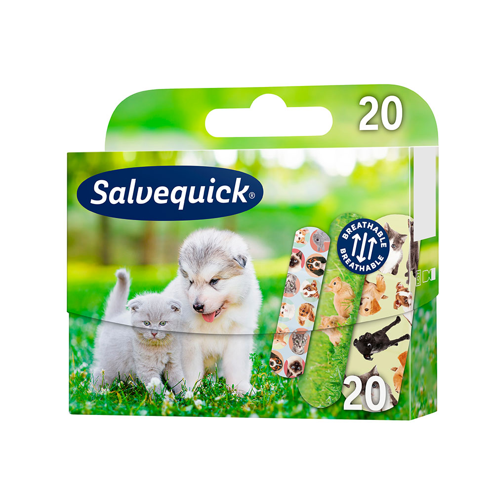 SALVEQUICK Animal Planet sebtapasz (20db)