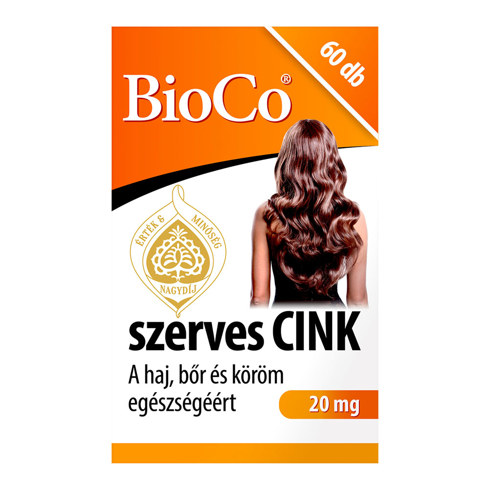 BIOCO Szerves cink tabletta (60db)