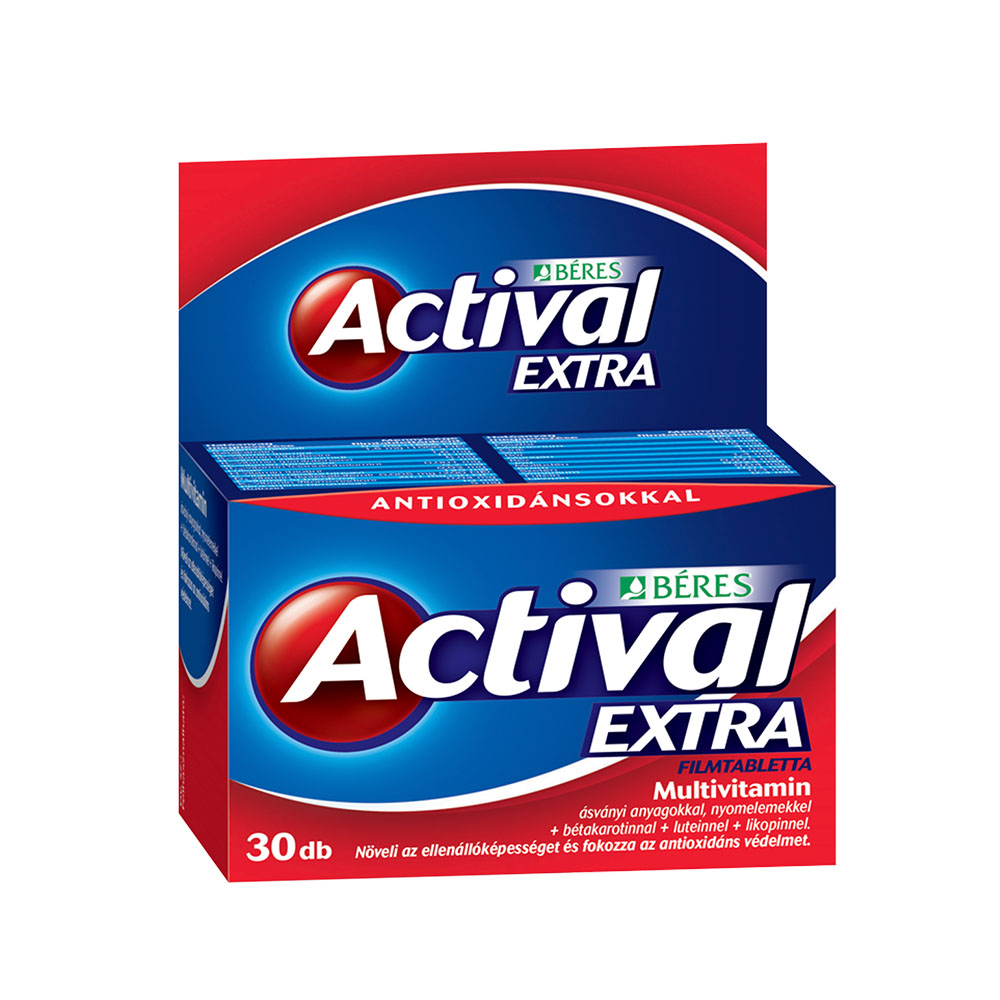 BÉRES Actival Extra filmtabletta (30db)