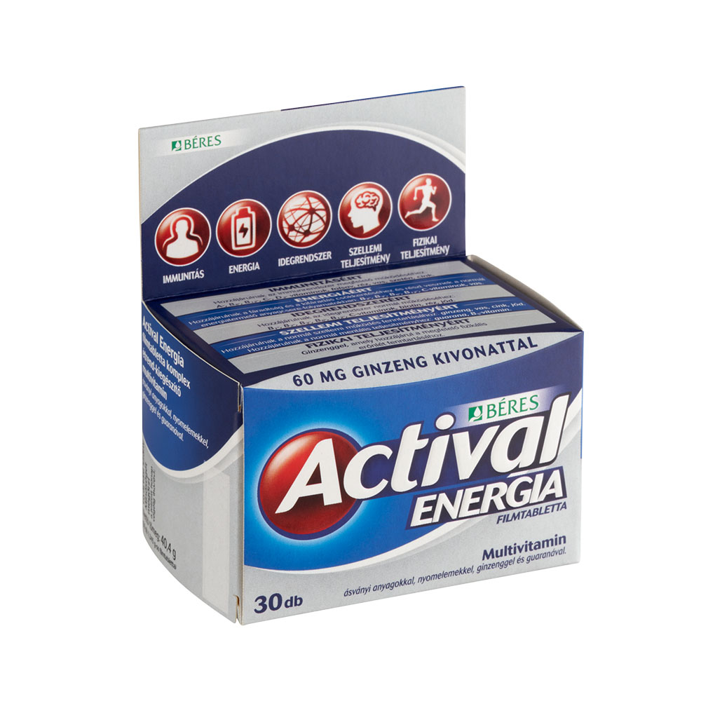 BÉRES Actival Energia filmtabletta (30db)