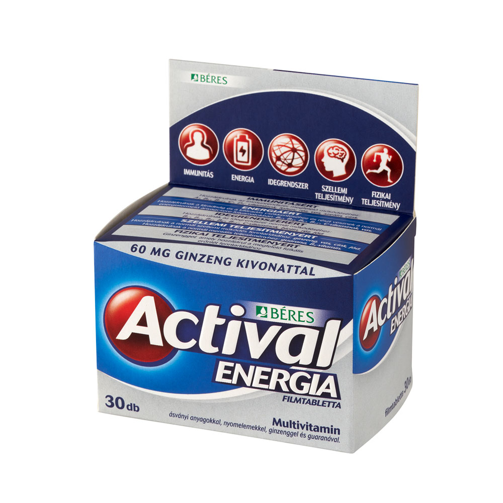 BÉRES Actival Energia filmtabletta (30db)