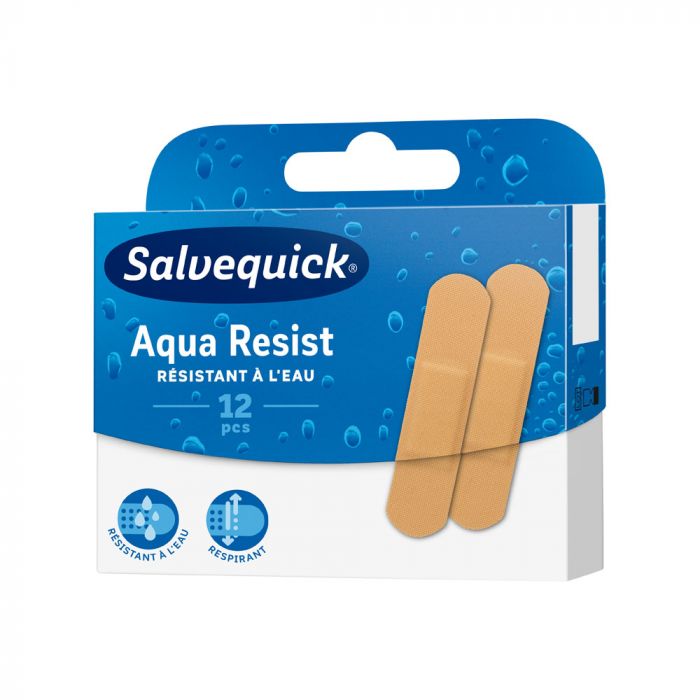 SALVEQUICK Aqua resist vízálló sebtapasz (12db)