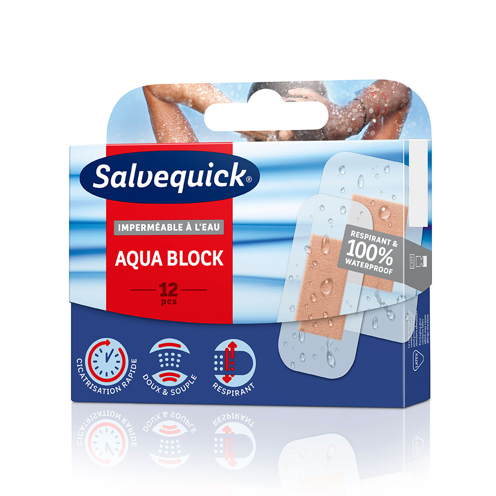 SALVEQUICK Aqua block sebtapasz (12db)