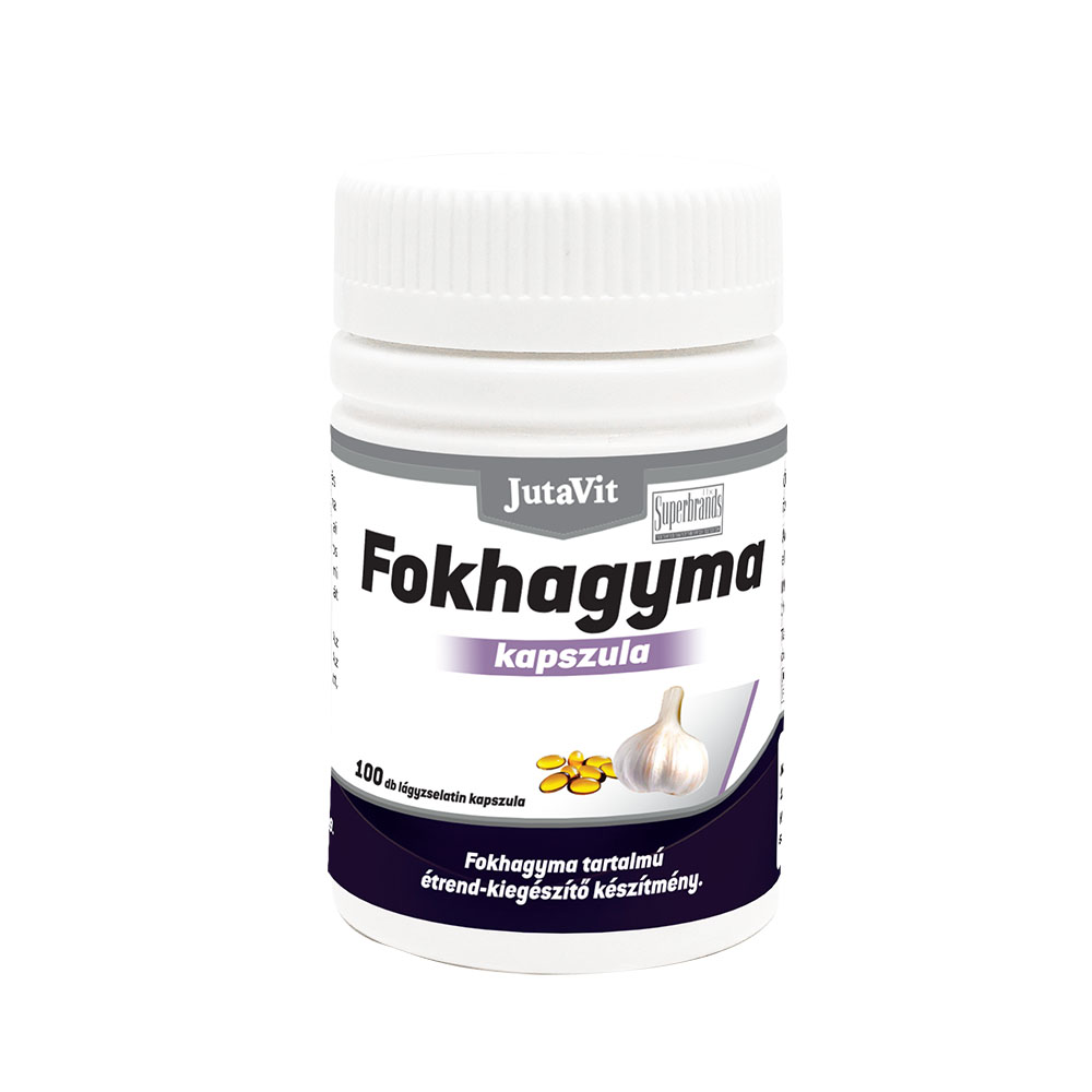 JUTAVIT Fokhagyma lágyzselatin kapszula (100db) 