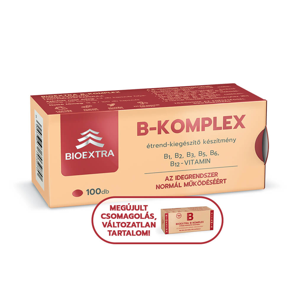 BIOEXTRA B-komplex lágyzselatin kapszula (100db)