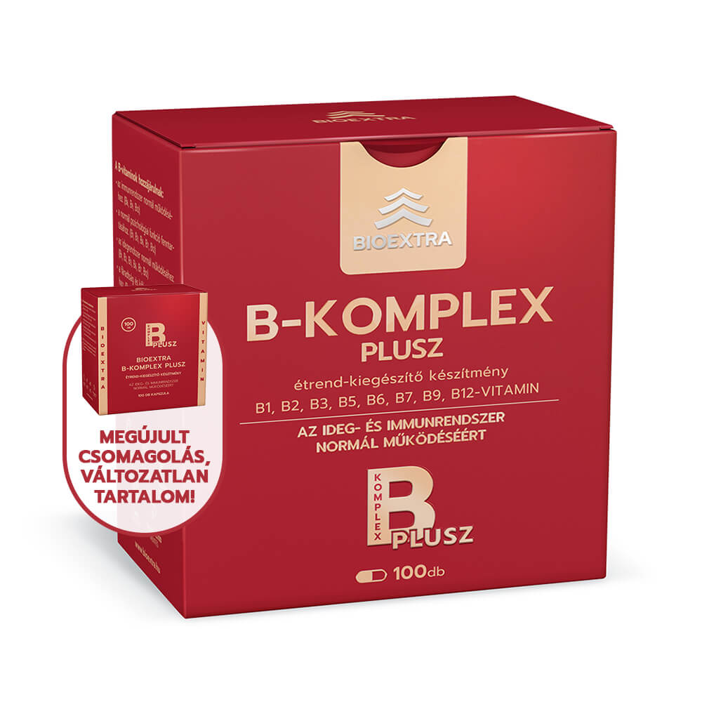 BIOEXTRA B-komplex plusz kapszula (100db)