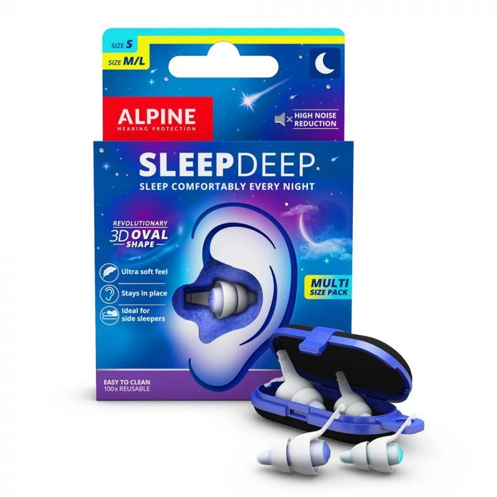 ALPINE SleepDeep MultiPack füldugó (2 pár)