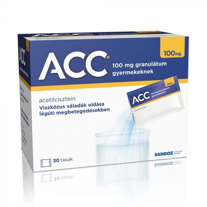 ACC 100 mg granulátum gyermekeknek (30db)