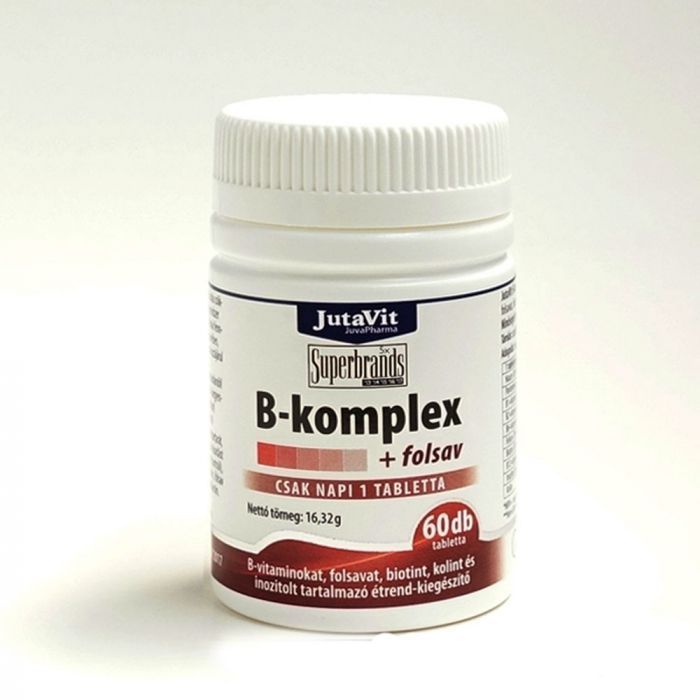 JUTAVIT B-komplex+folsav tabletta (60db)