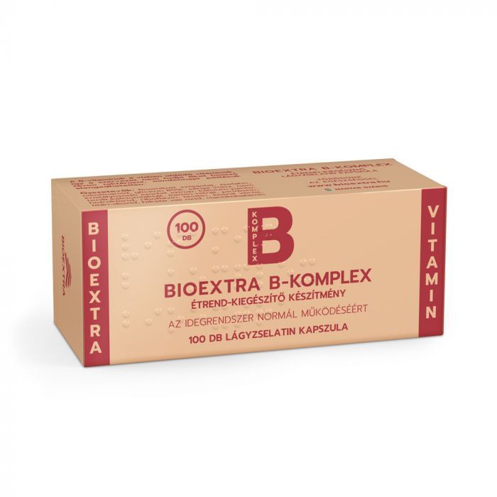 BIOEXTRA B-komplex lágyzselatin kapszula (100db)