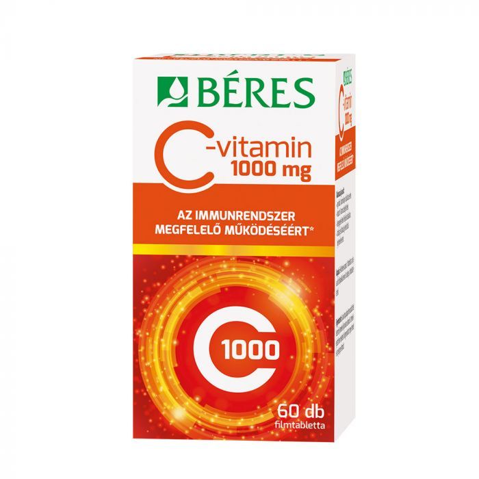 BéRES C-vitamin 1000mg filmtabletta (60db)