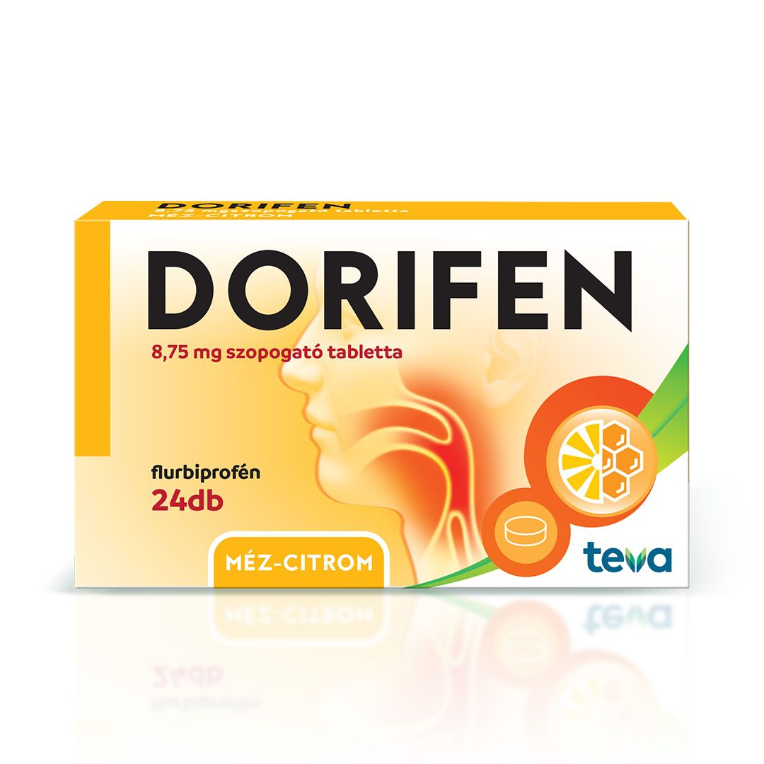 DORIFEN 8,75 mg szopogató tabletta (24db)