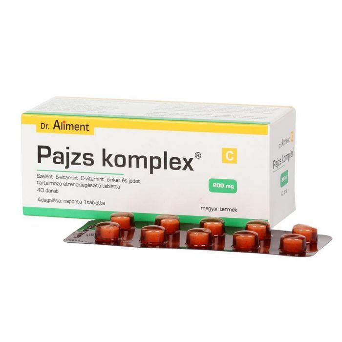 Dr. Aliment Pajzs Komplex tabletta (40db)
