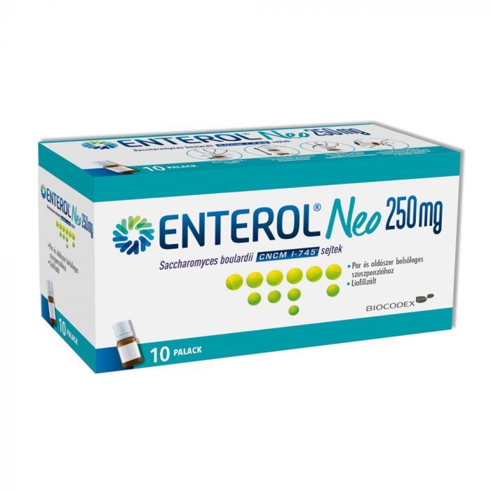 ENTEROL Neo 250mg por és oldószer belsőleges szuszpenzióhoz (10db)
