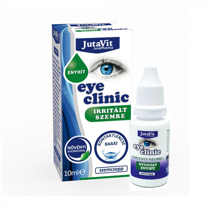 JUTAVIT Eye Clinic szemcsepp irritált szemre (10ml)
