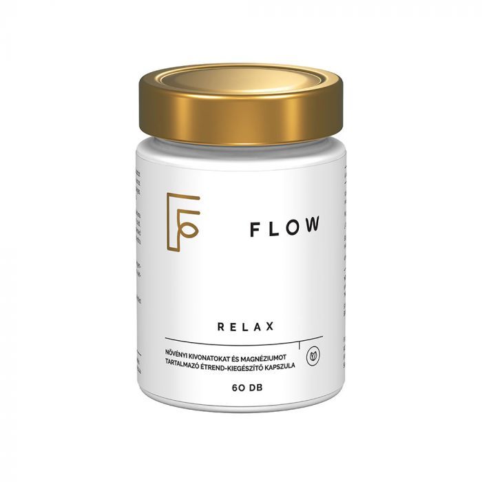 FLOW Relax természetes stresszcsökkentő és alvássegítő kapszula (60db)