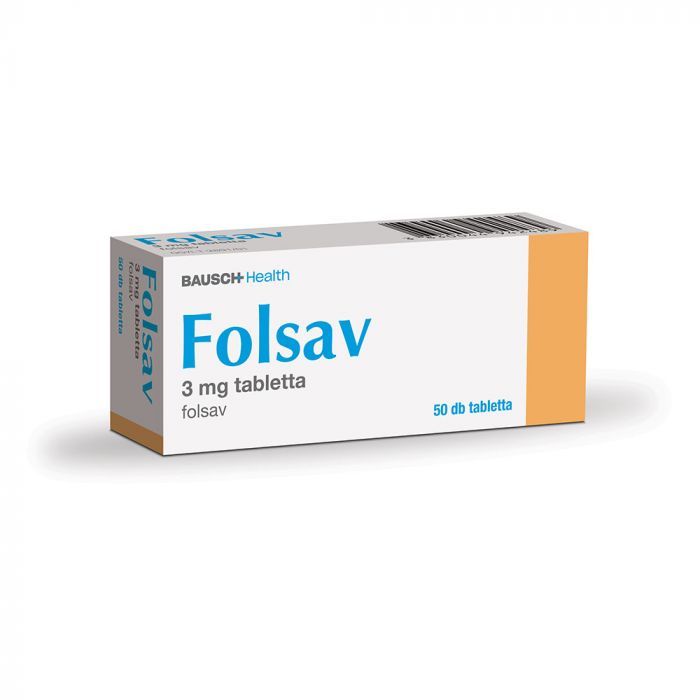 FOLSAV 3 mg tabletta (50db)