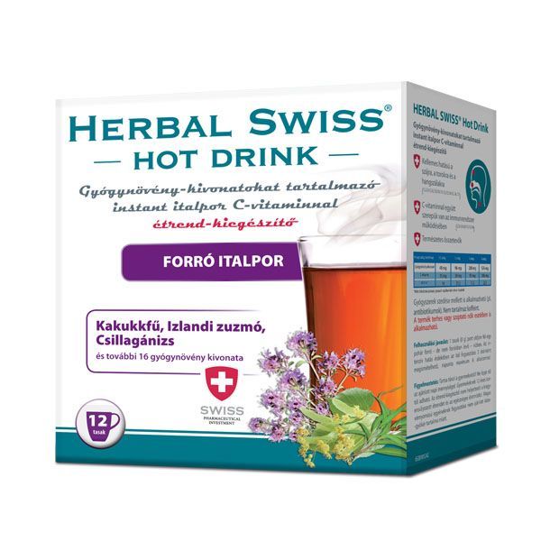 HERBAL SWISS Hot Drink instant italpor (12db)