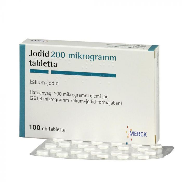 JODID 200 mikrogramm tabletta (100db)