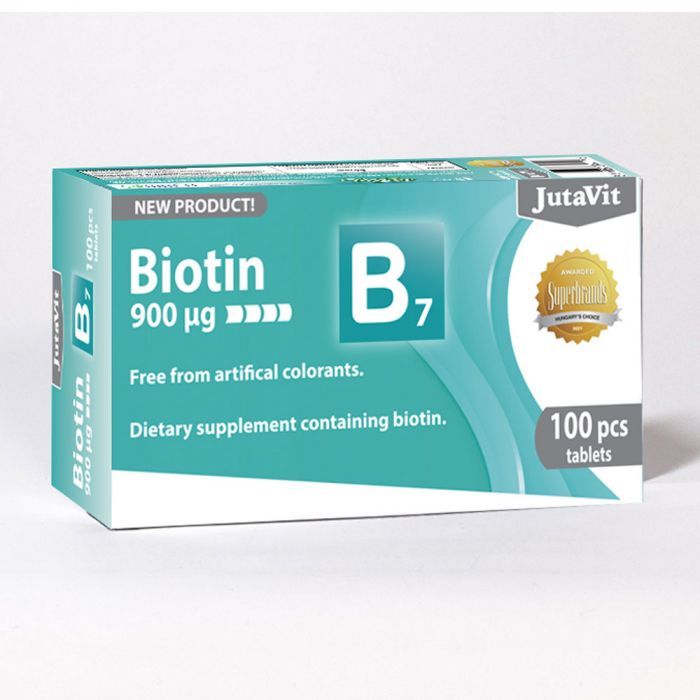 JUTAVIT Biotin 900 µg tabletta (100db)