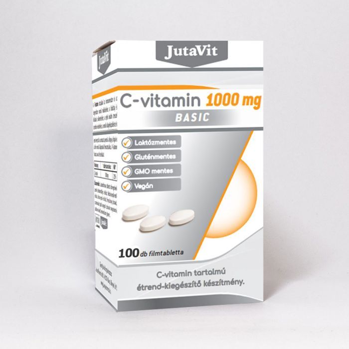 JUTAVIT C-vitamin 1000mg BASIC filmtabletta (100db)