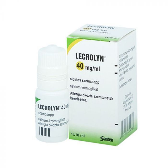LECROLYN 40mg/ml oldatos szemcsepp (10ml)
